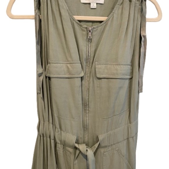 ✨ Jonathan Simkhai Twill Fly Boilersuit – Size 4 - Picture 3 of 5